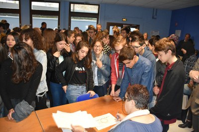 Remise du diplôme du brevet