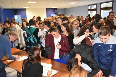 Remise du diplôme du brevet