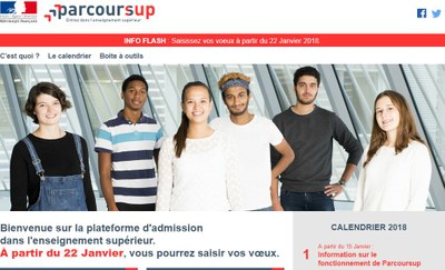 parcours sup le site