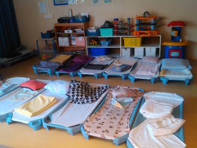 salle de garderie et sieste